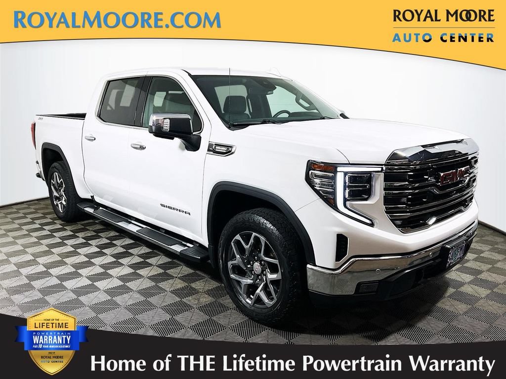 Used 2023 GMC Sierra 1500 SLT w/ SLT Premium Plus Package AWD/4WD image 1