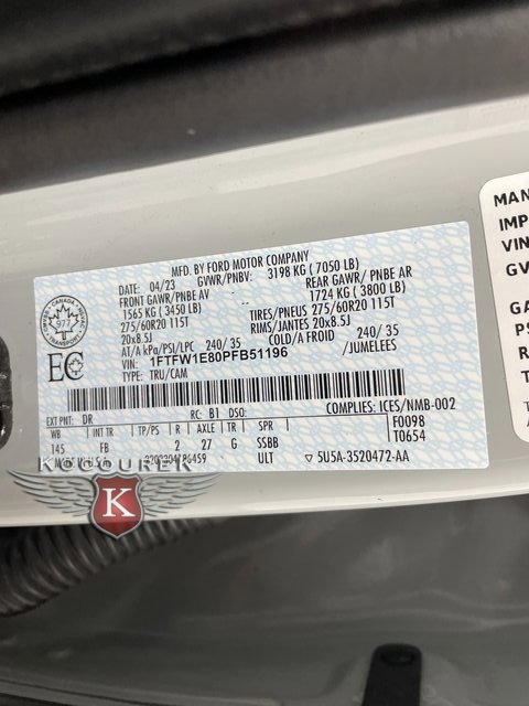 Used 2023 Ford F150 XLT w/ Equipment Group 302A High image 26