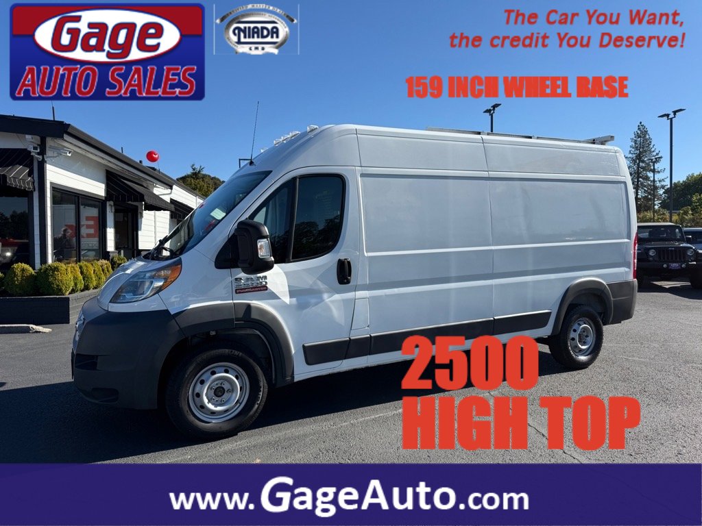 Used 2016 RAM ProMaster 2500 w/ Premium Appearance Group