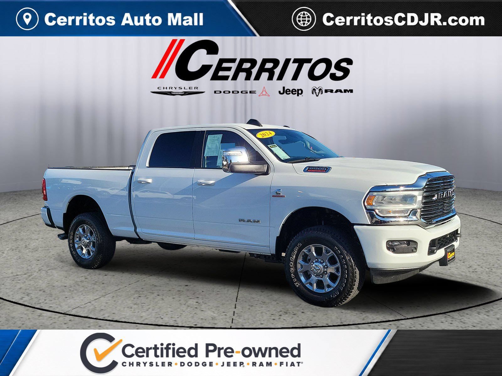 Certified 2024 RAM 2500 Laramie w/ Safety Group