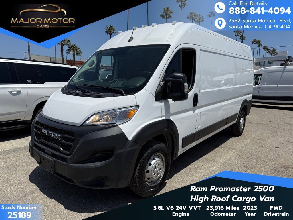 Used 2023 RAM ProMaster 2500 image 1