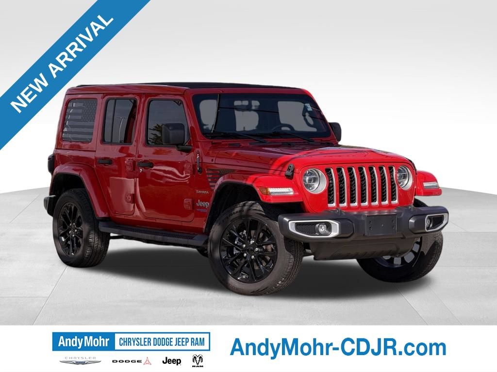 Used 2021 Jeep Wrangler Unlimited Sahara w/ Cold Weather Group