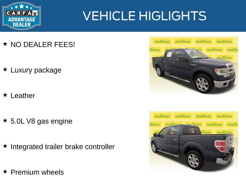 Used 2014 Ford F150 XLT w/ Equipment Group 302A Luxury RWD image 11