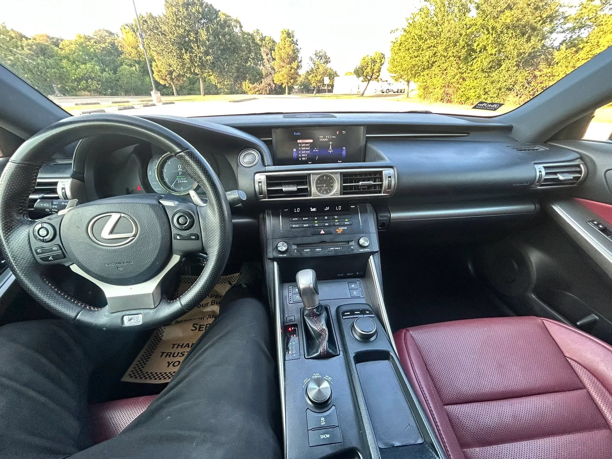 Used 2015 Lexus IS 250 w/ F-Sport Package RWD image 16