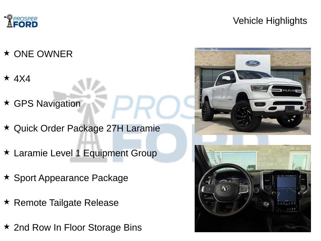 Used 2024 RAM 1500 Laramie AWD/4WD image 5