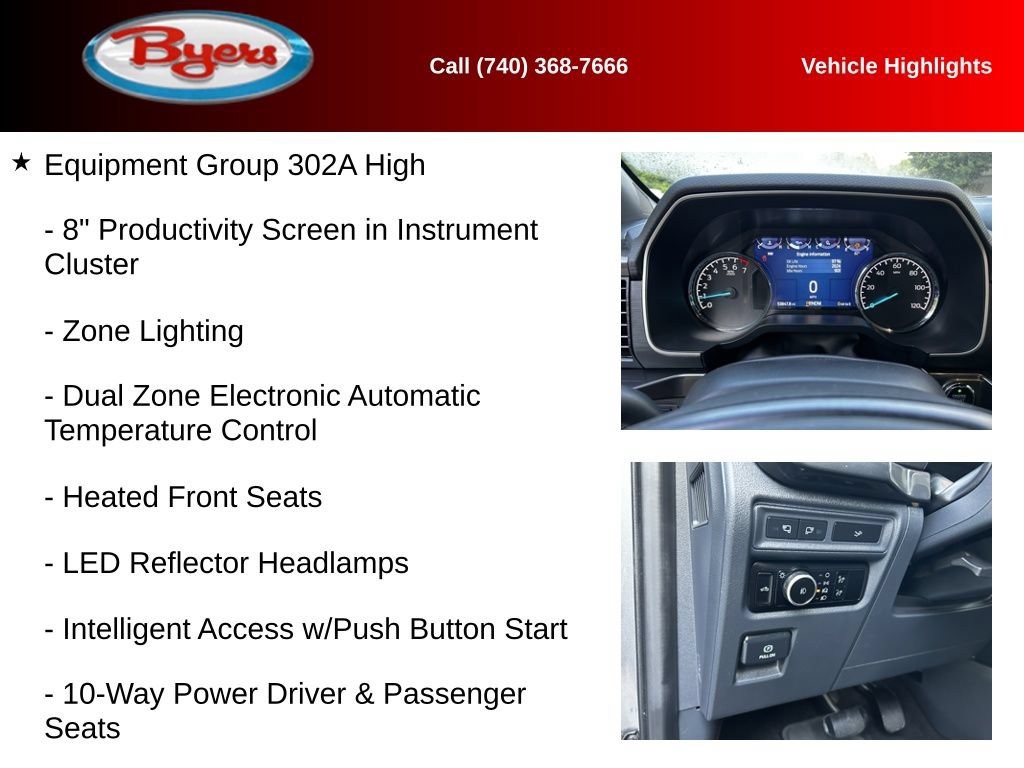 Used 2023 Ford F150 XLT w/ Equipment Group 302A High AWD/4WD image 13