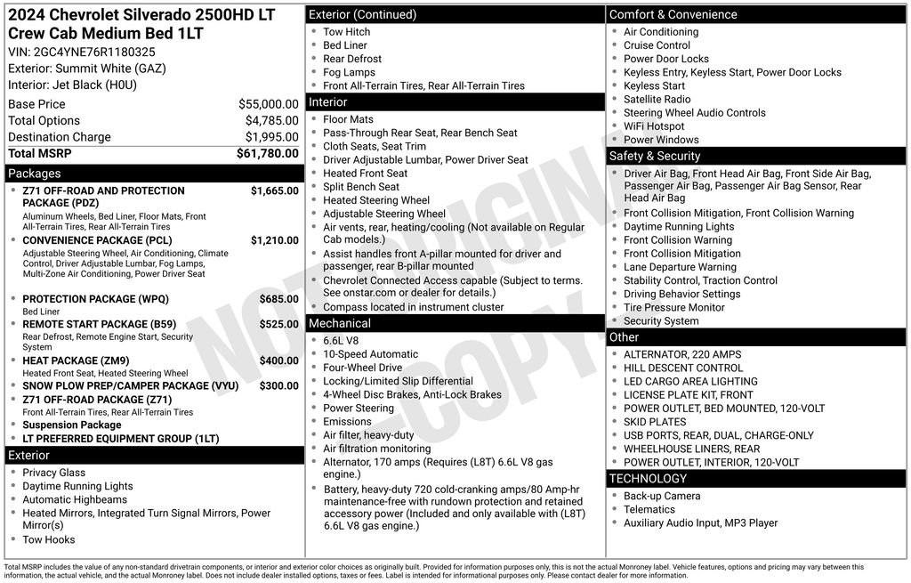 Used 2024 Chevrolet Silverado 2500 LT image 5