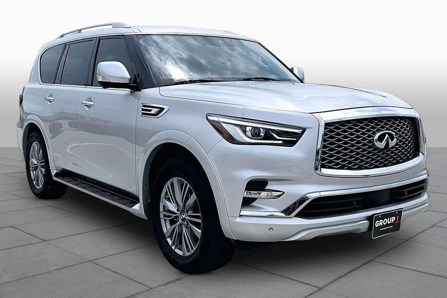 Used 2022 INFINITI QX80 Luxe w/ Cargo Package RWD image 3
