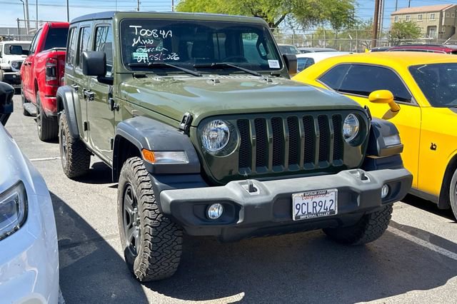 Used 2022 Jeep Wrangler Unlimited Sport AWD/4WD image 3