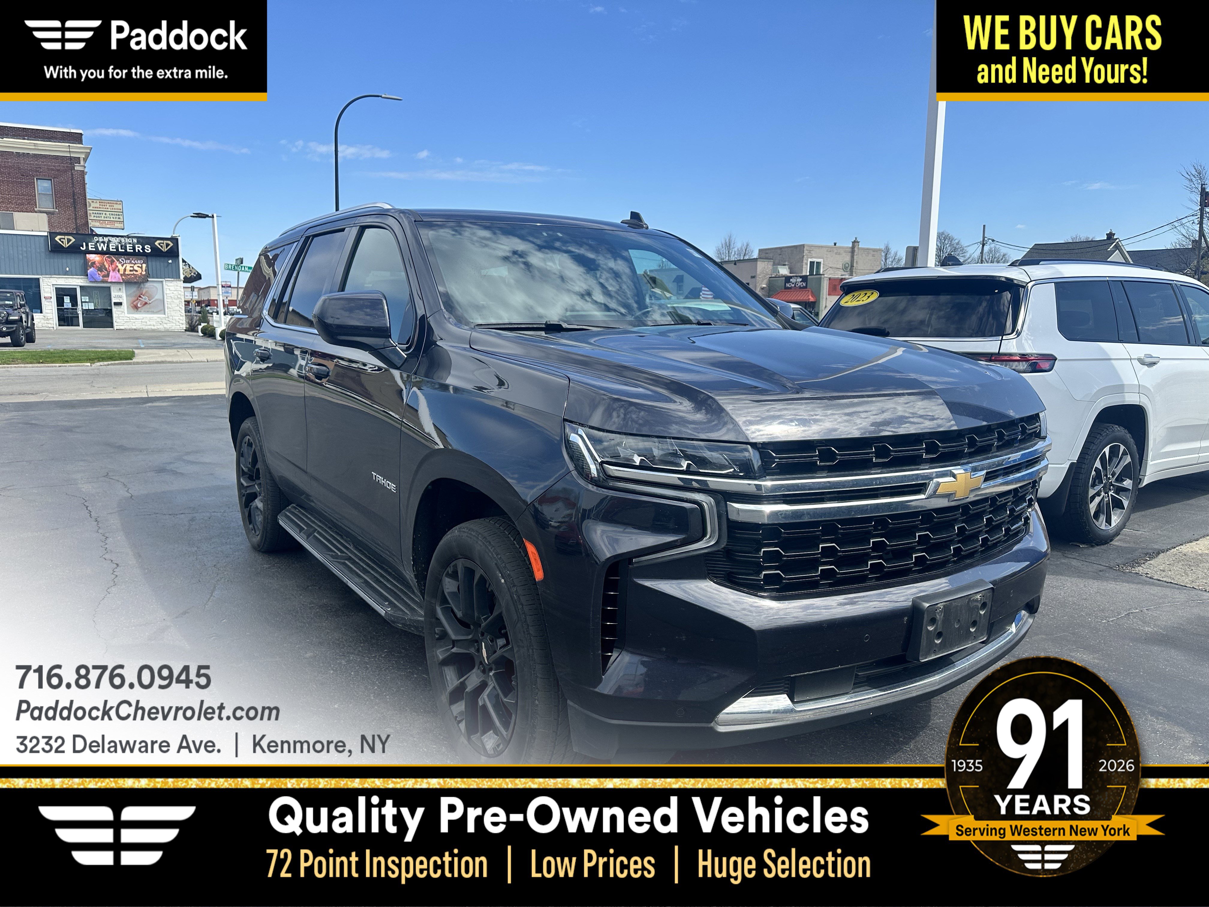 Used 2024 Chevrolet Tahoe LS w/ Driver Alert Package