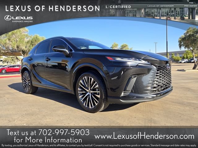Certified 2023 Lexus RX 350 Premium Plus w/ Accessory Package (Z1)