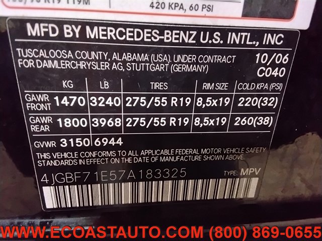 Used 2007 Mercedes-Benz GL 450 4MATIC image 18