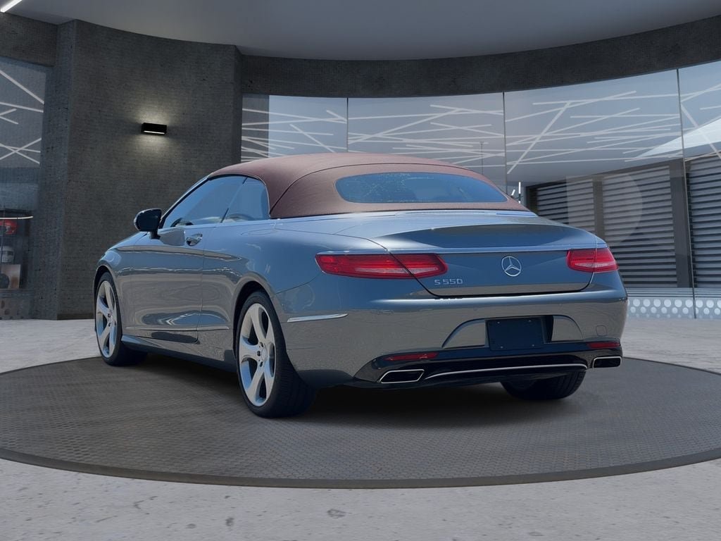 Used 2017 Mercedes-Benz S 550 Cabriolet image 3