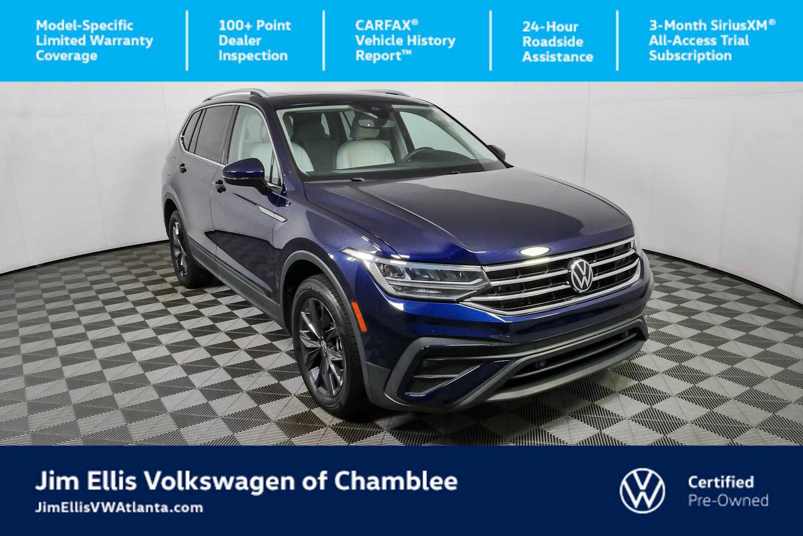 Certified 2023 Volkswagen Tiguan SE w/ Panoramic Sunroof Package