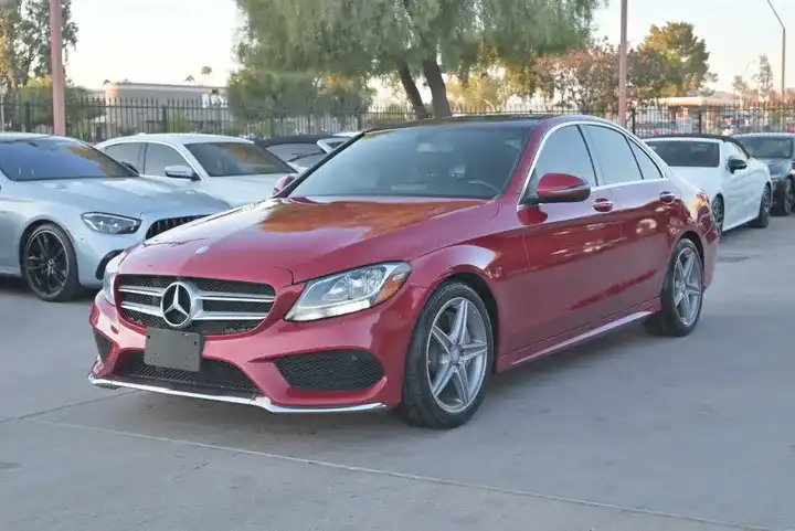 Used 2016 Mercedes-Benz C 300 Sedan w/ Surround View Package image 1