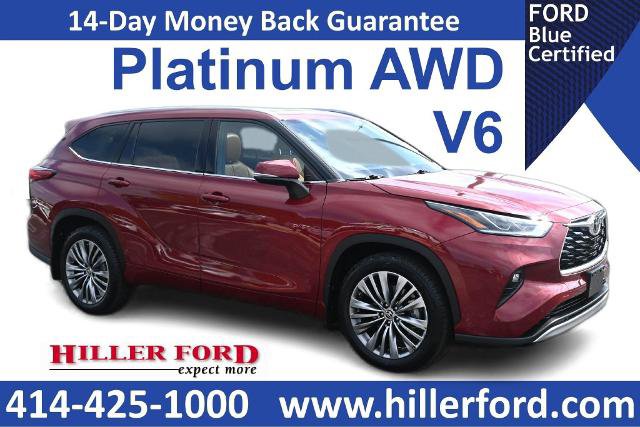 Used 2021 Toyota Highlander Platinum AWD/4WD image 1