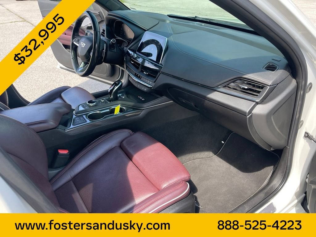 Used 2021 Cadillac CT4 V w/ Technology Package AWD/4WD image 19