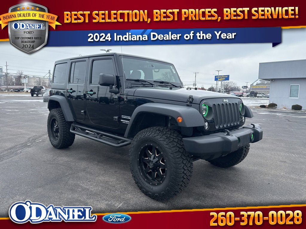 Used 2015 Jeep Wrangler Unlimited Sport w/ Quick Order Package 24S