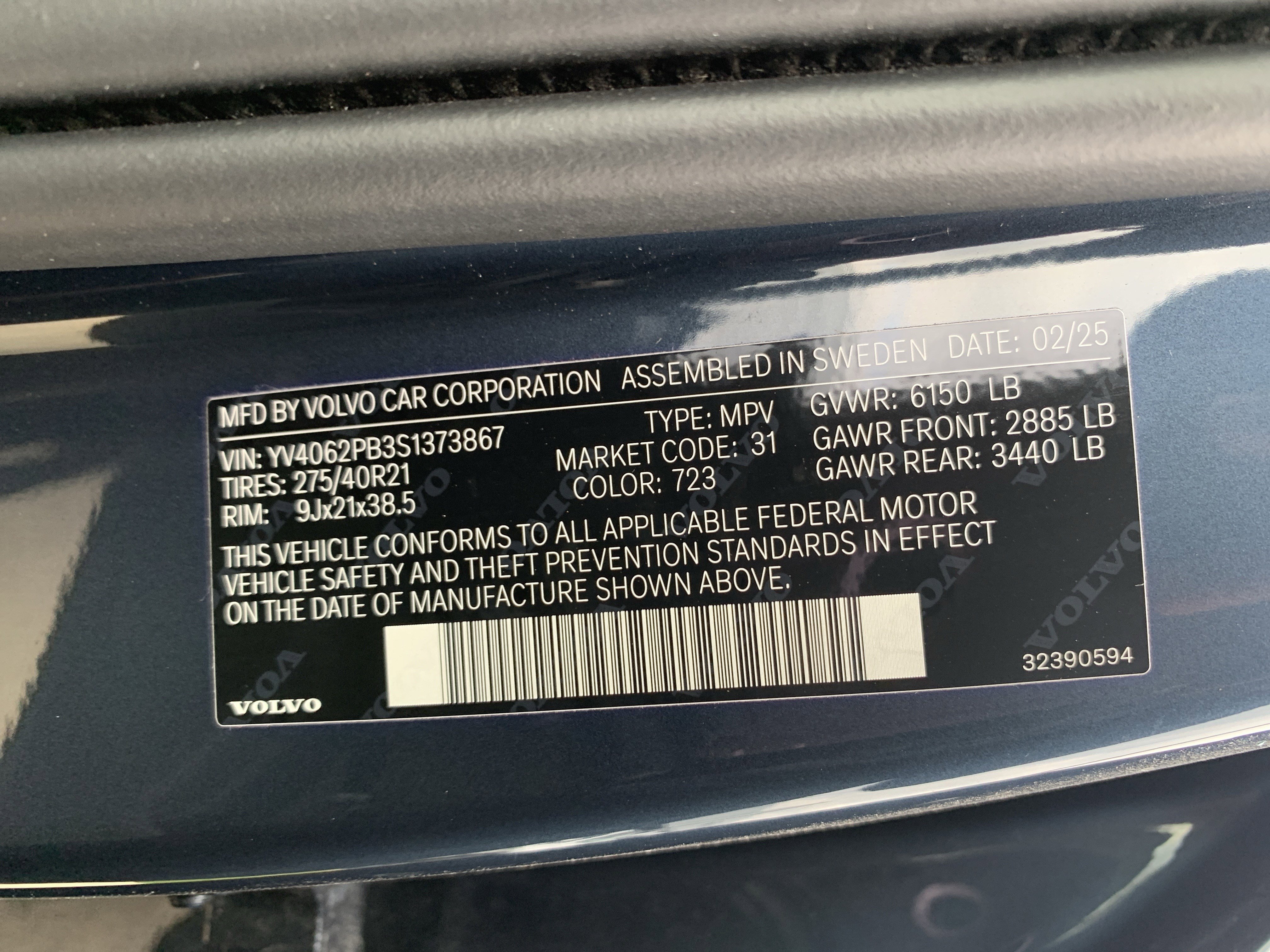 Used 2025 Volvo XC90 B6 Plus image 36