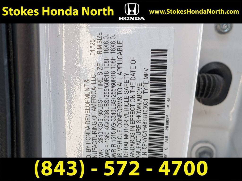 Certified 2025 Honda Pilot EX-L image 8