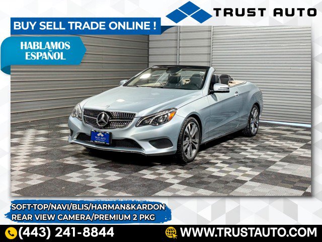Used 2017 Mercedes-Benz E 400 Cabriolet