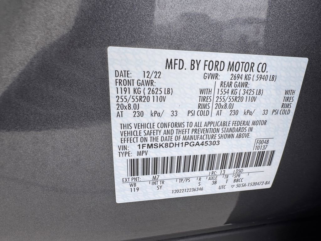 Used 2023 Ford Explorer XLT w/ Equipment Group 202A image 35