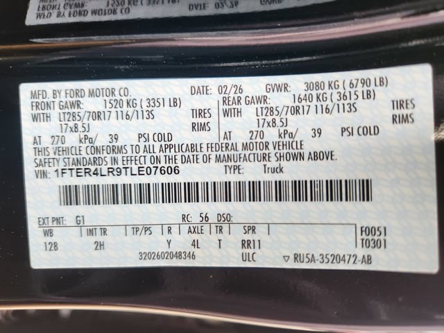 Certified 2026 Ford Ranger Raptor AWD/4WD image 28