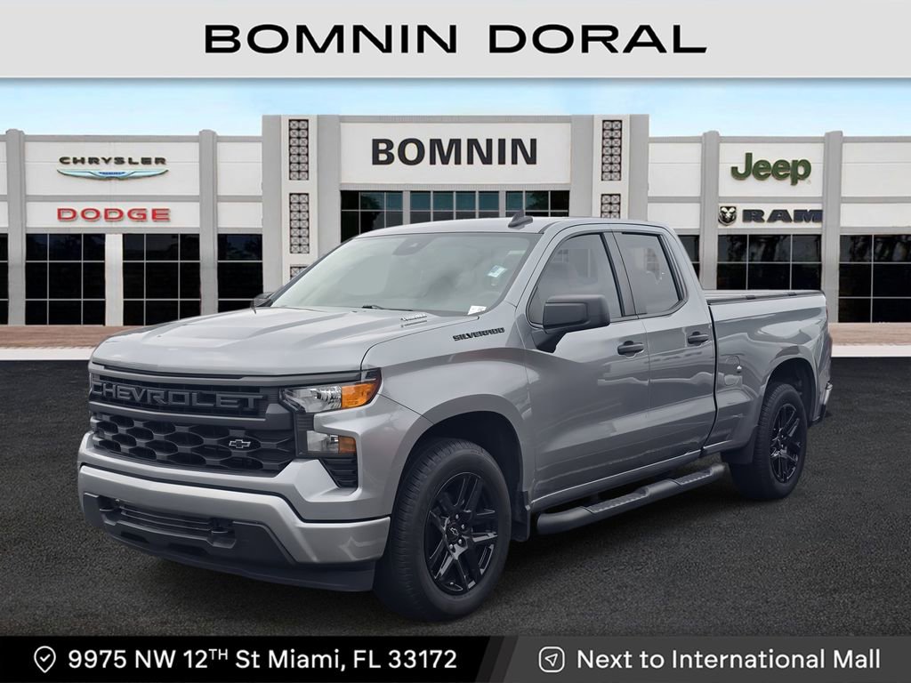 Used 2024 Chevrolet Silverado 1500 Custom w/ LPO, Dark Essentials Package