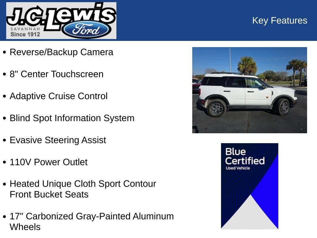 Used 2023 Ford Bronco Sport Badlands image 11