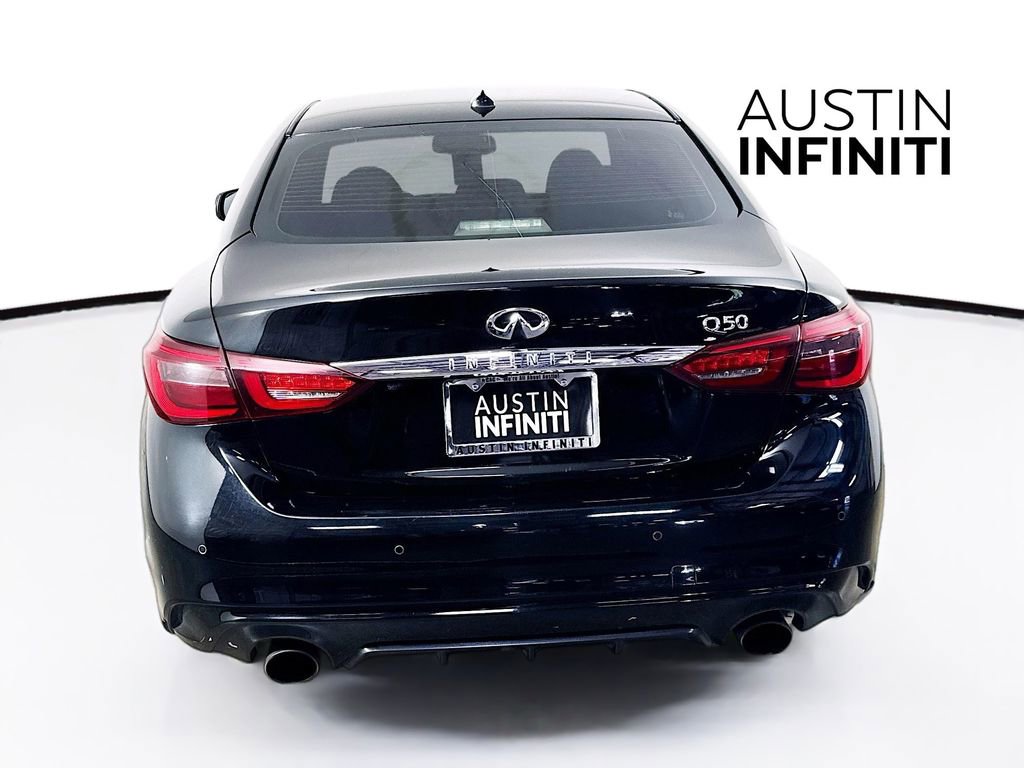 Used 2018 INFINITI Q50 Luxe w/ Essential Package (3.0T Luxe) RWD image 7