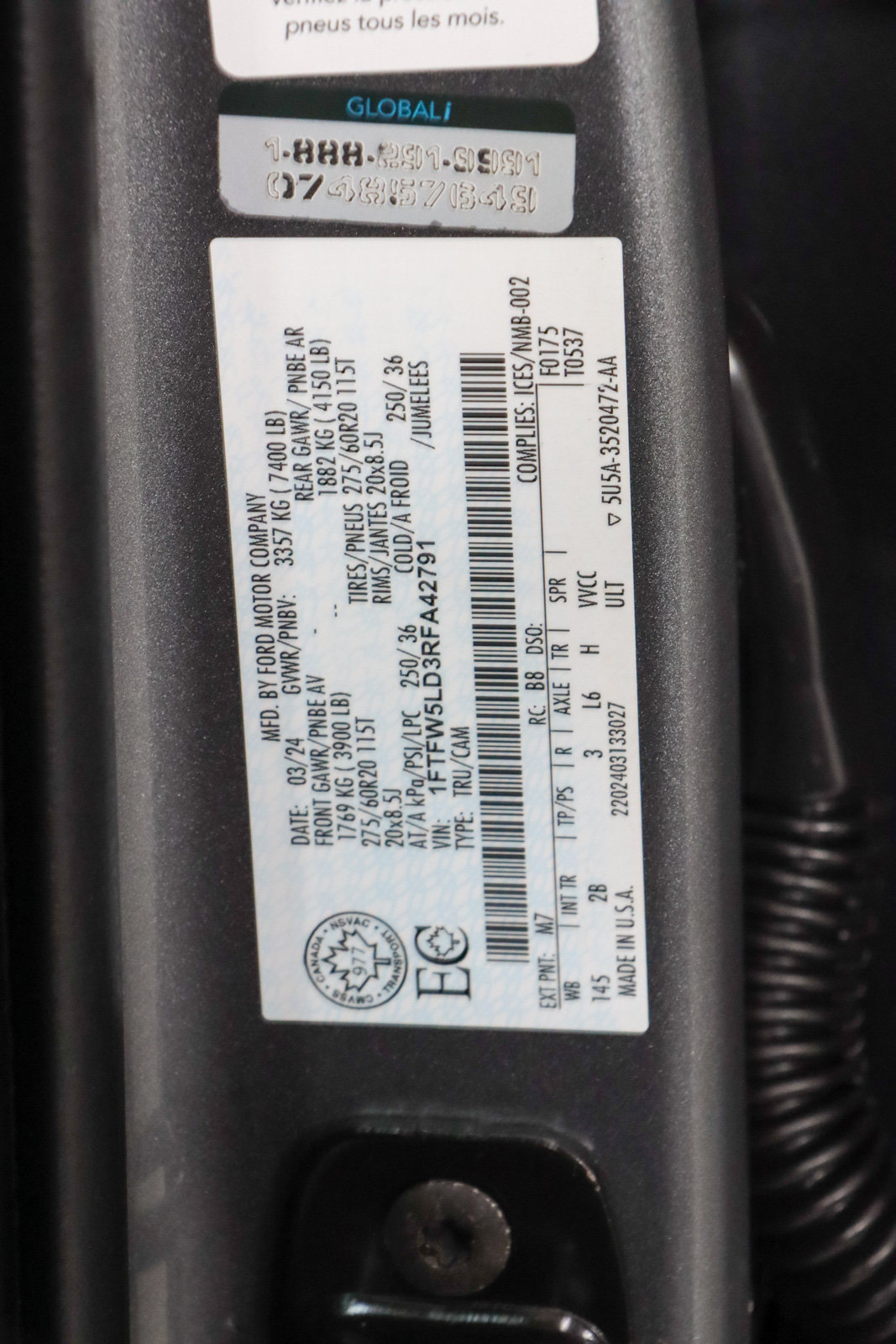 Used 2024 Ford F150 Lariat AWD/4WD image 34