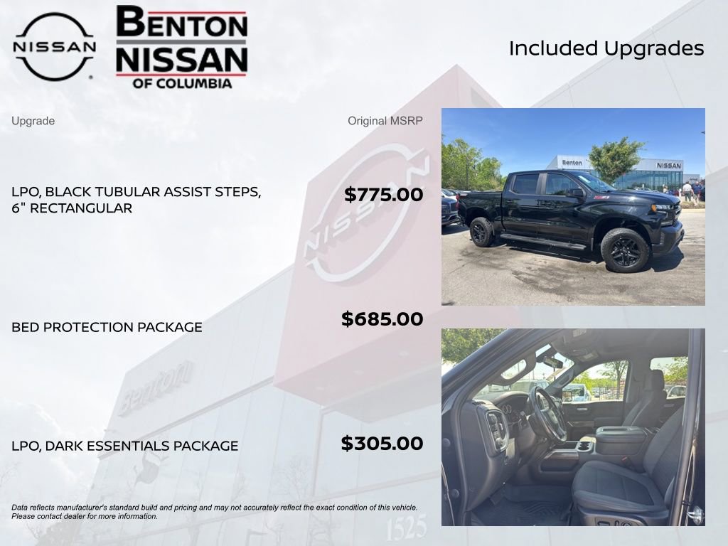 Used 2021 Chevrolet Silverado 1500 LT Trail Boss w/ Bed Protection Package AWD/4WD image 6