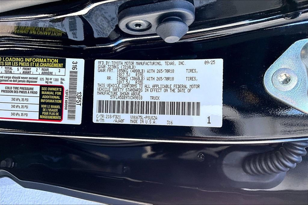 Used 2026 Toyota Tundra SR5 image 18