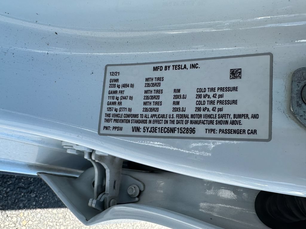 Used 2022 Tesla Model 3 Performance AWD/4WD image 6