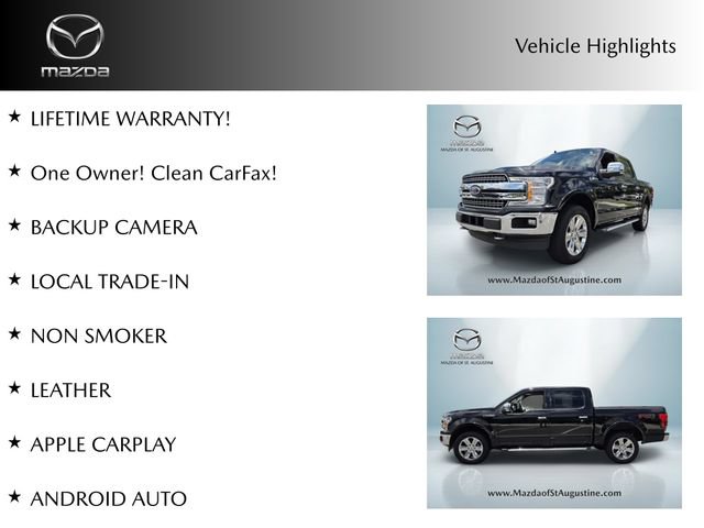 Used 2018 Ford F150 Lariat AWD/4WD image 2