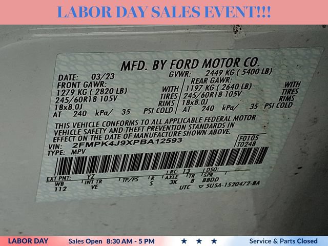 Certified 2023 Ford Edge SEL AWD/4WD image 27
