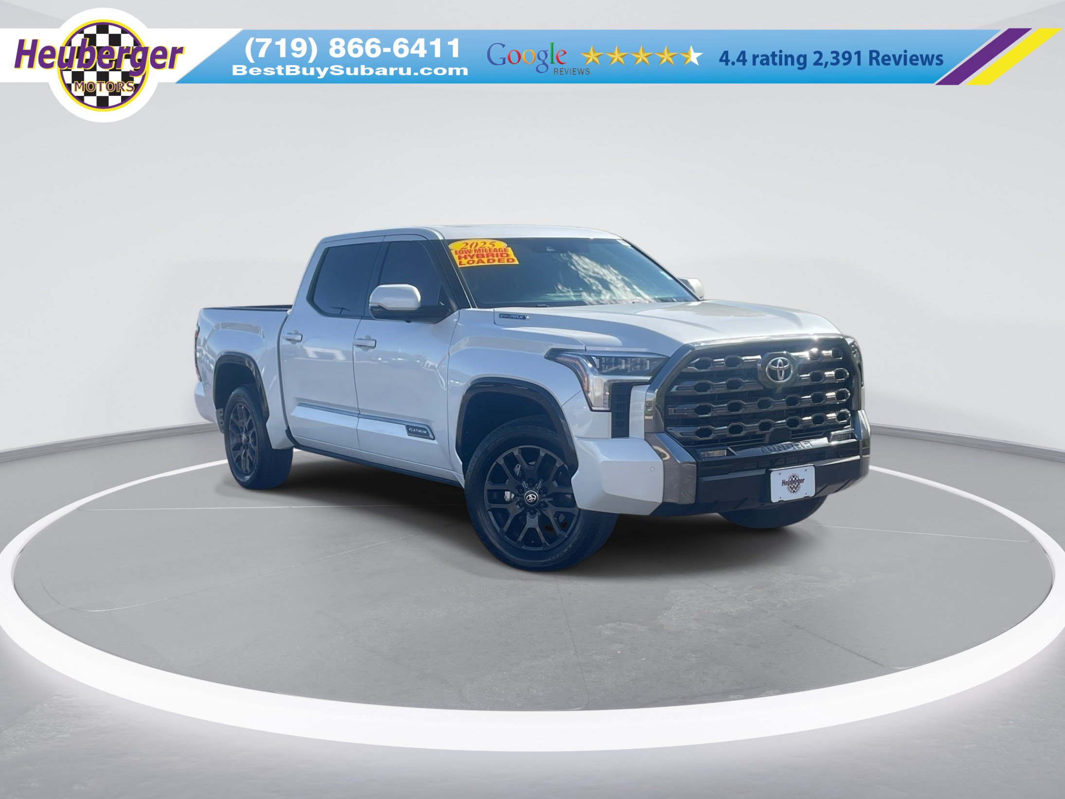 Used 2025 Toyota Tundra Platinum w/ Tow Tech Package