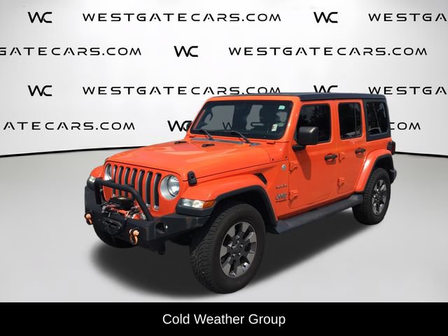 Used 2018 Jeep Wrangler Unlimited Sahara w/ Cold Weather Group AWD/4WD image 4
