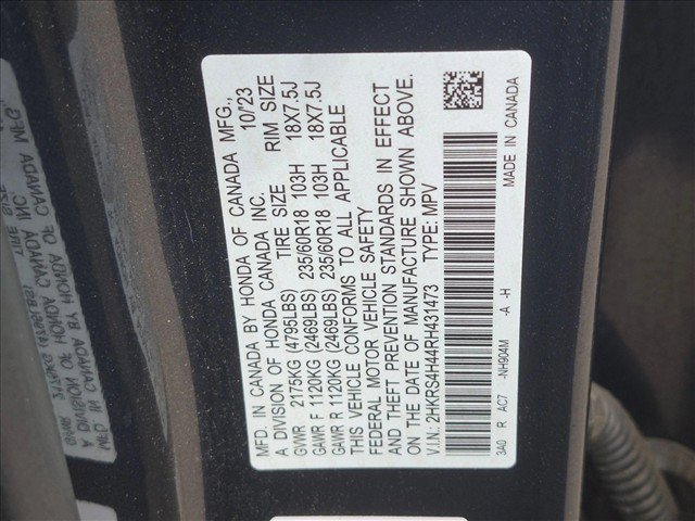 Certified 2024 Honda CR-V EX image 22