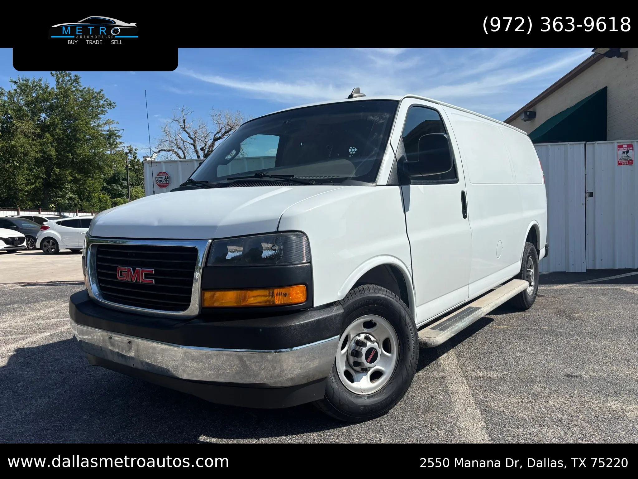 Used 2021 GMC Savana 2500 w/ Driver Convenience Package