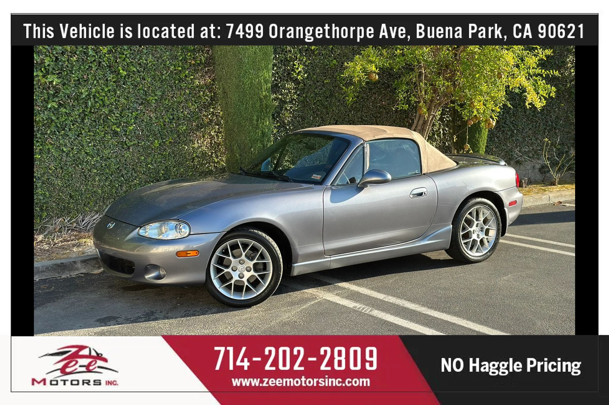 Used 2002 MAZDA MX-5 Miata SE RWD image 14