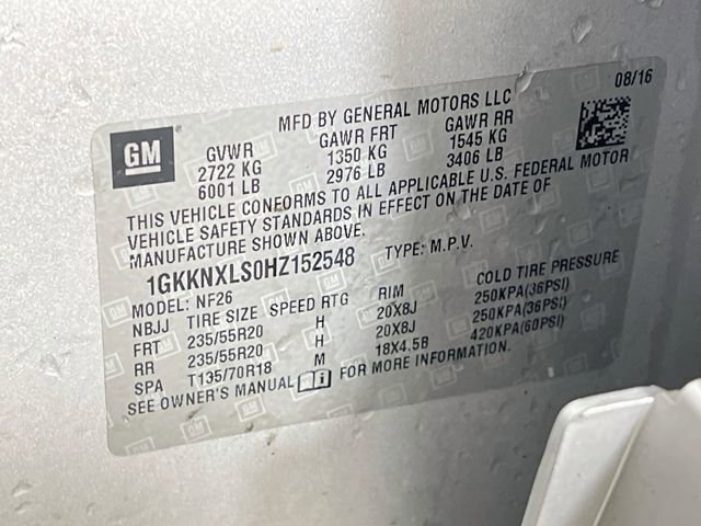 Used 2017 GMC Acadia Denali w/ LPO, Floor Liner Package AWD/4WD image 12