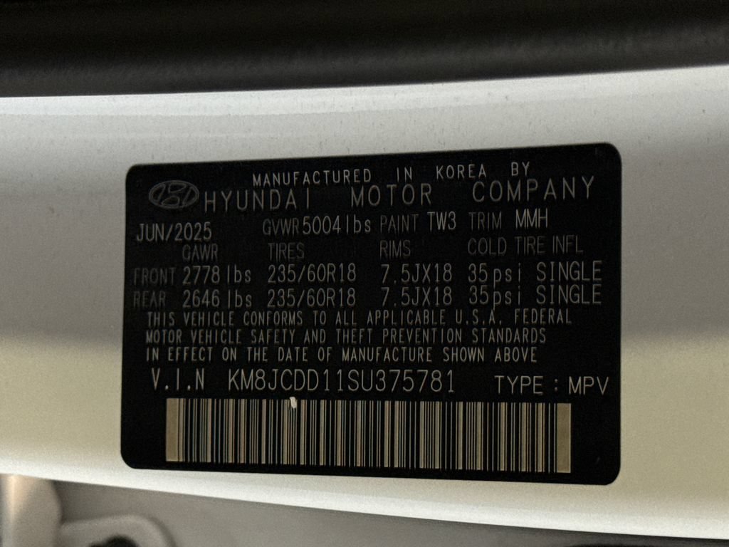 Used 2025 Hyundai Tucson SEL AWD/4WD image 28
