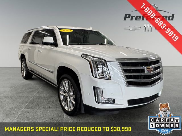 Used 2020 Cadillac Escalade ESV Premium Luxury image 1