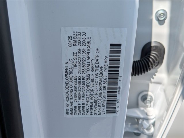 New 2025 Honda Pilot Touring image 35