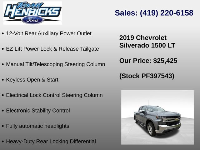 Used 2019 Chevrolet Silverado 1500 LT w/ Convenience Package AWD/4WD image 35