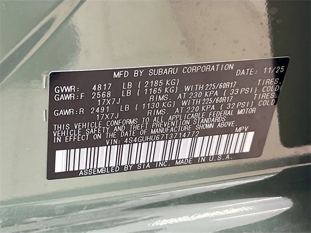 New 2026 Subaru Crosstrek 2.5i Wilderness image 36