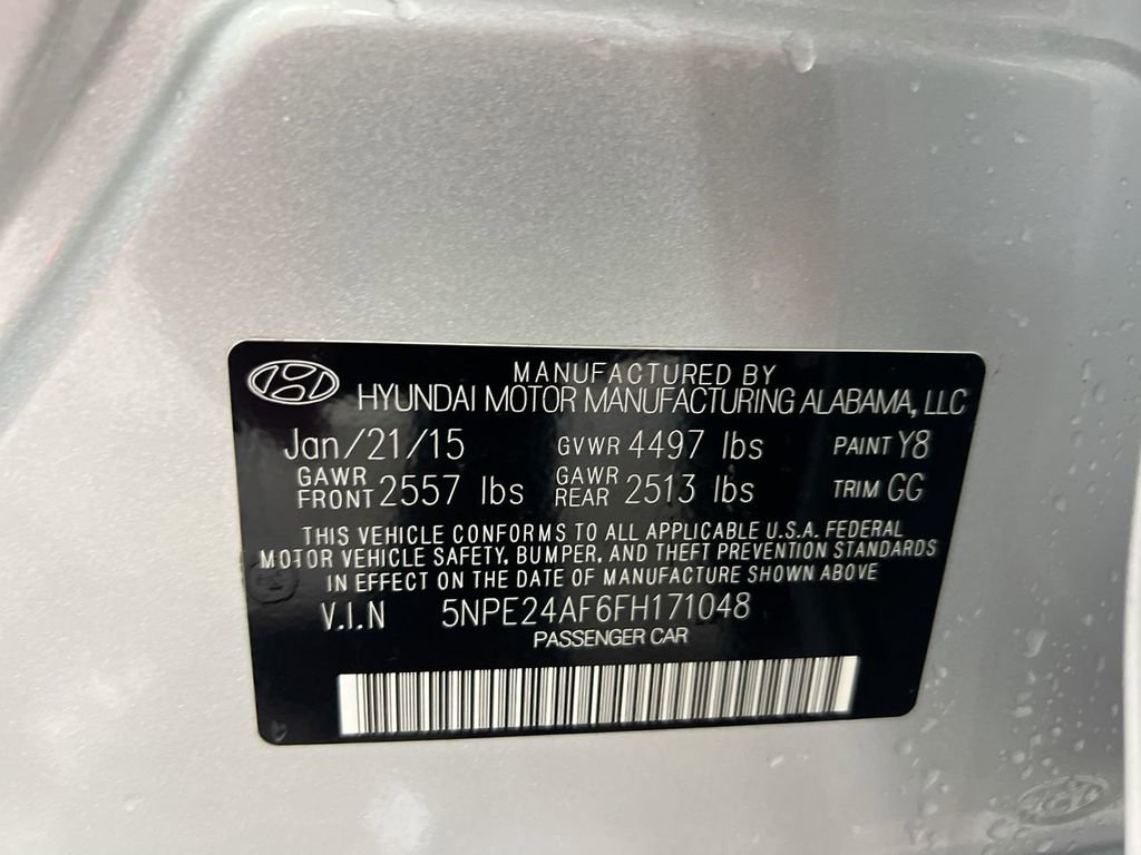 Used 2015 Hyundai Sonata SE w/ Option Group 09 image 27