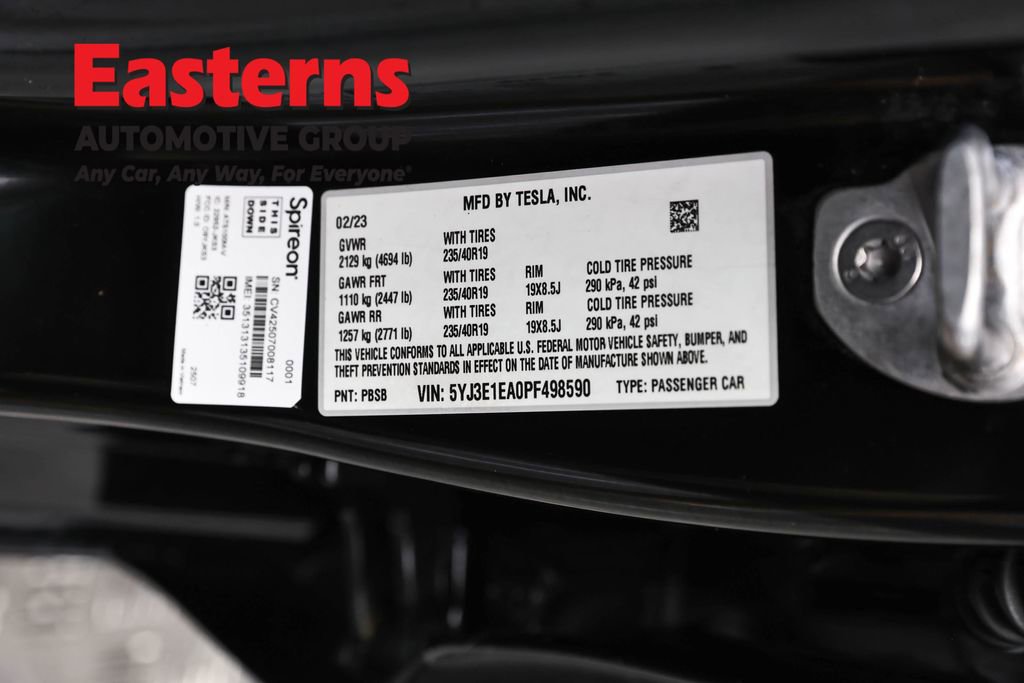 Used 2023 Tesla Model 3 Standard Range RWD image 30
