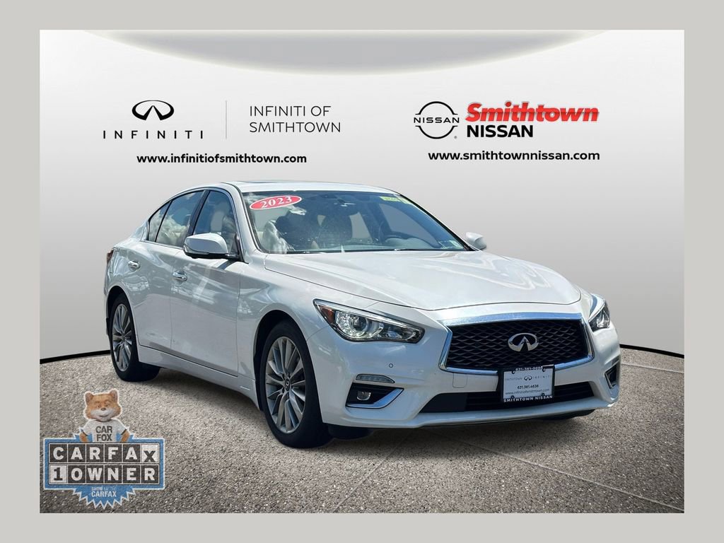 Used 2023 INFINITI Q50 Luxe w/ Cargo Package AWD/4WD image 1